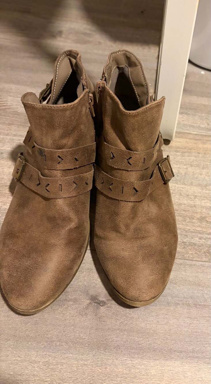 Now or Never Tan Ankle Boot (8.5) 8.5 (39) 8.5M